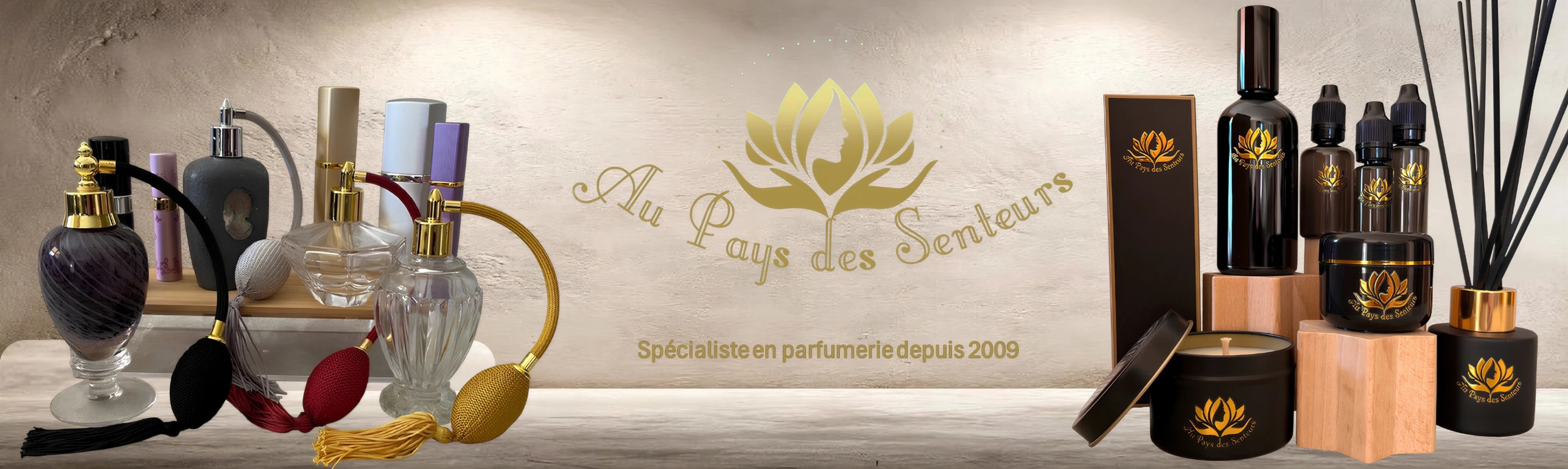 Site Officiel Marque Au pays des senteurs